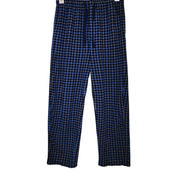 Staford Essentials Blue Plaid Pajama Pants - Picture 1 of 3